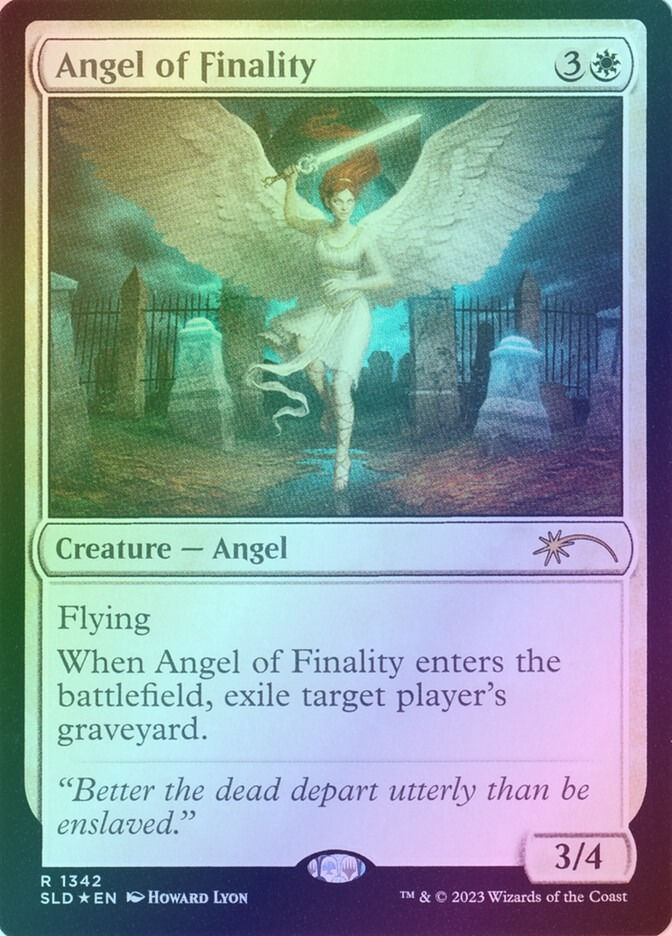 Angel of Finality (SLD) (1342) / Foil