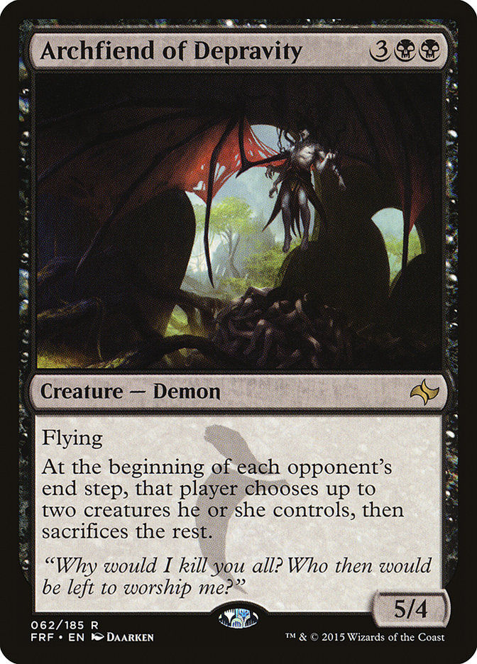Archfiend of Depravity (FRF) (62)