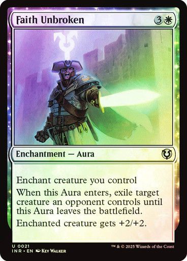 Faith Unbroken (INR) (21) / Foil