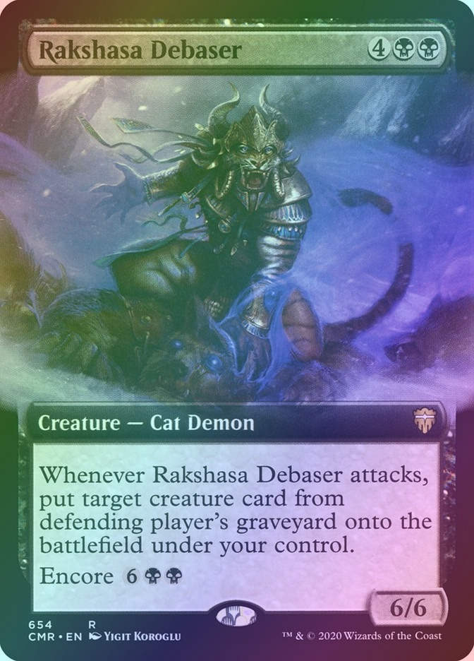 Rakshasa Debaser (CMR) (654) / Extended Art / Foil