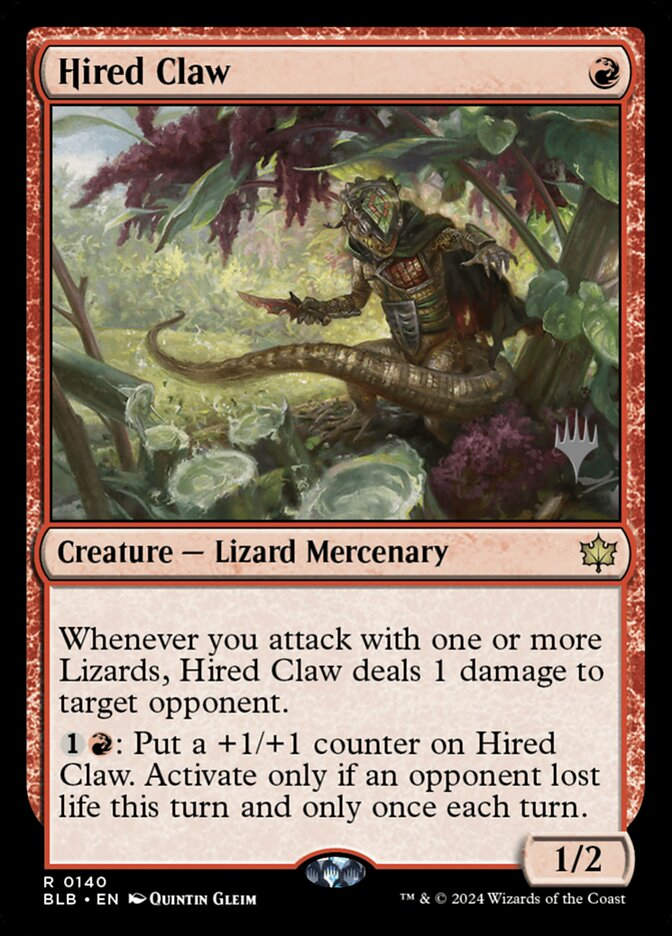 Hired Claw (PBLB) (140p)