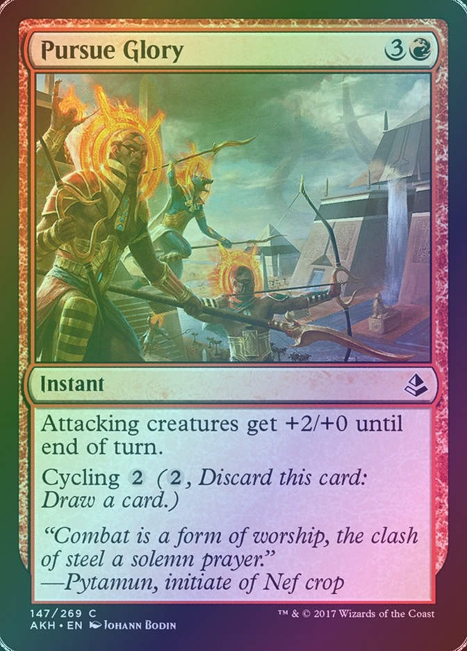 Pursue Glory (AKH) (147) / Foil