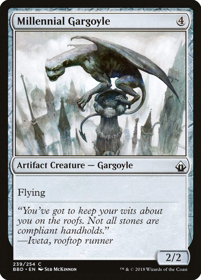 Millennial Gargoyle (BBD) (239) / Foil