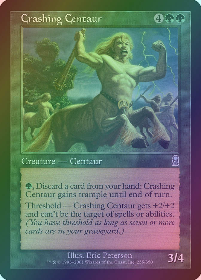 Crashing Centaur (ODY) (235) / Foil