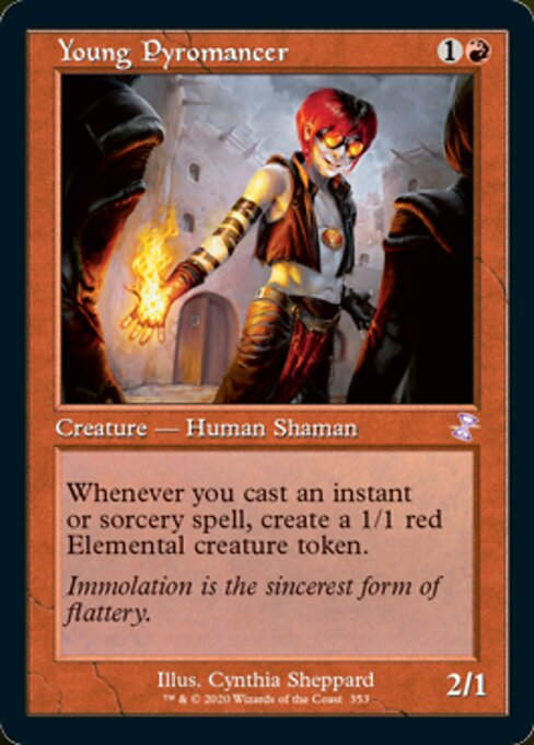 Young Pyromancer (TSR) (Timeshifted)