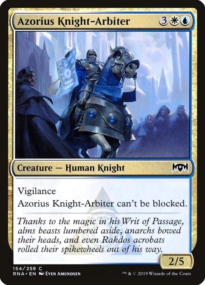 Azorius Knight-Arbiter (RNA) (154)