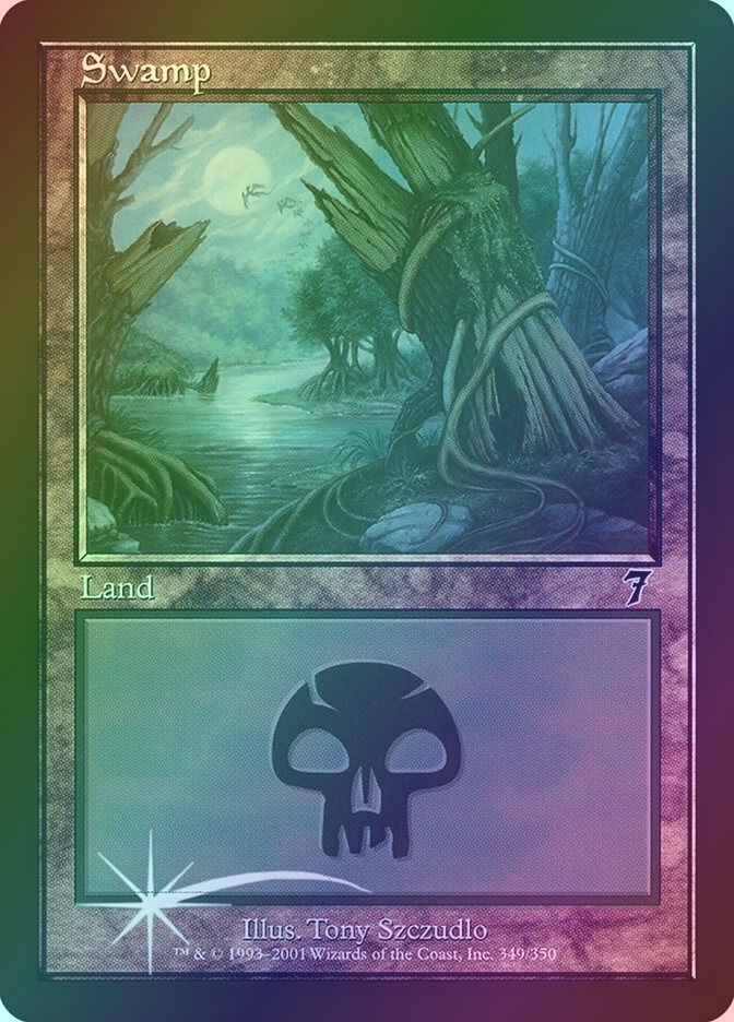 Swamp (7ED) (349★) / Foil