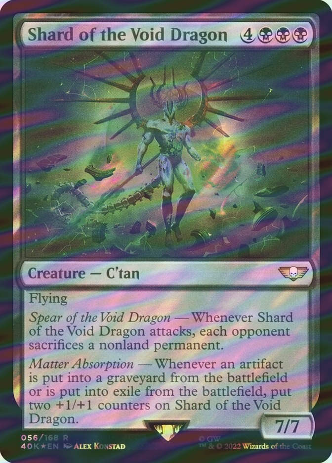 Shard of the Void Dragon (40K) (56★) / Surge Foil