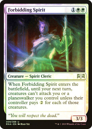 Forbidding Spirit (RNA) (9) / Foil