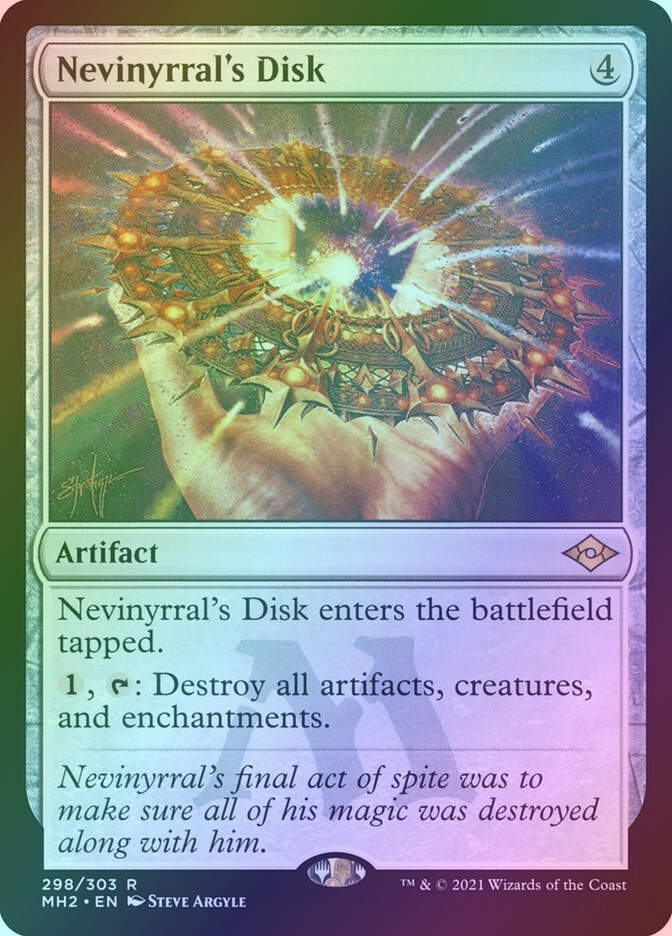 Nevinyrral's Disk (MH2) (298) / Foil
