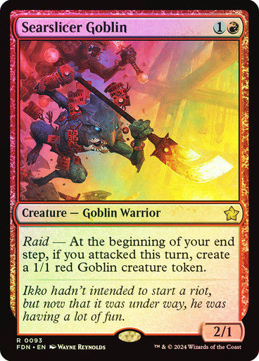 Searslicer Goblin (FDN) (93) / Foil