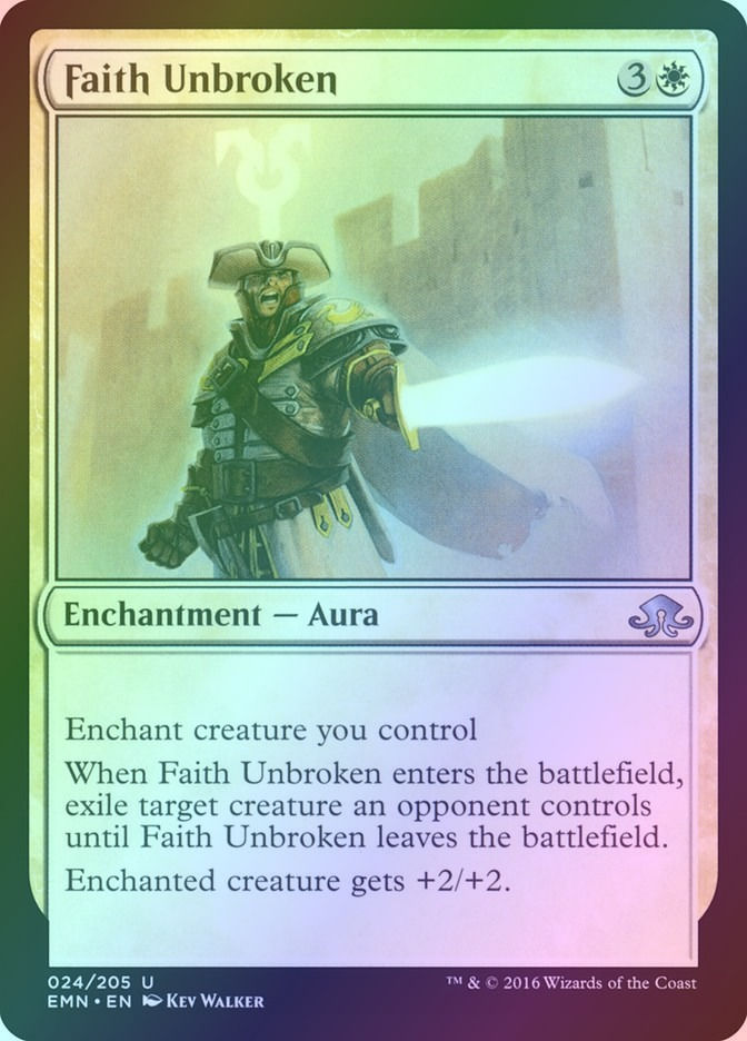 Faith Unbroken (EMN) (24) / Foil