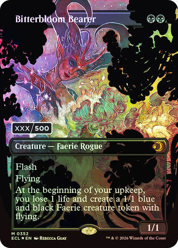 Bitterbloom Bearer (ECL) (352) / Serialized / Foil