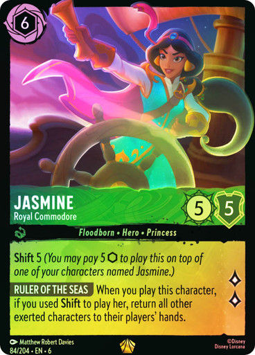 Jasmine - Royal Commodore (LOR_AZU) / Foil