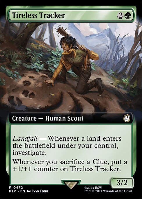 Tireless Tracker (pip) (472) / Extended Art
