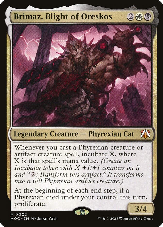 Brimaz, Blight of Oreskos (MOC) (2)