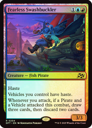 Fearless Swashbuckler (DFT) (204) / Foil
