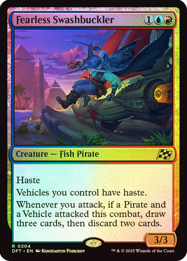 Fearless Swashbuckler (DFT) (204) / Foil