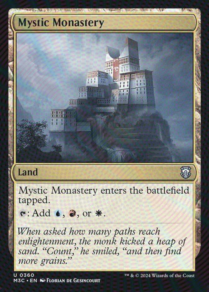 Mystic Monastery (M3C) (360) / Ripple Foil