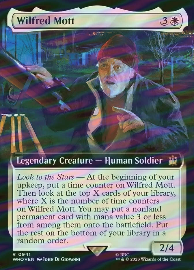 Wilfred Mott (WHO) (941) / Extended Art / Surge Foil