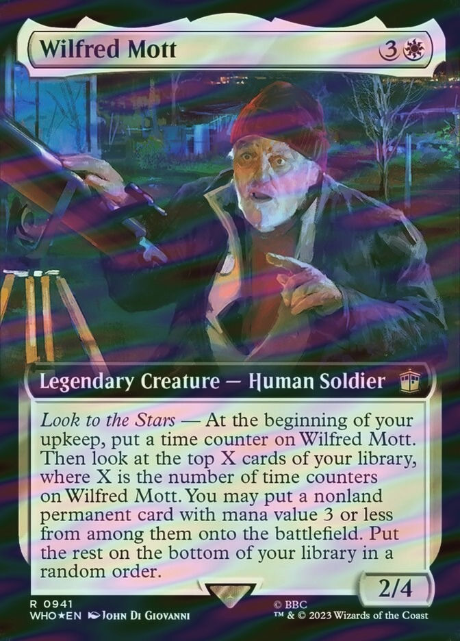 Wilfred Mott (WHO) (941) / Extended Art / Surge Foil