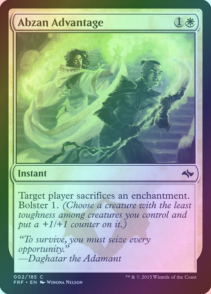 Abzan Advantage (FRF) (2) / Foil