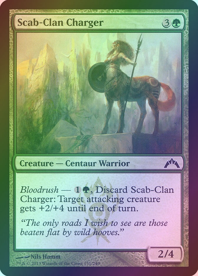 Scab-Clan Charger (GTC) (131) / Foil