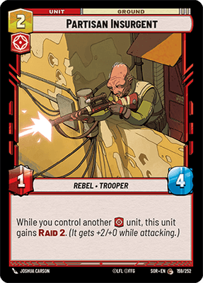 Partisan Insurgent (SOR_#159/252)