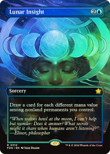 Lunar Insight (FDN) (310) / Foil / Borderless