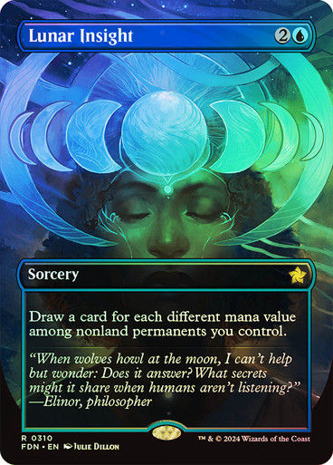 Lunar Insight (FDN) (310) / Foil / Borderless