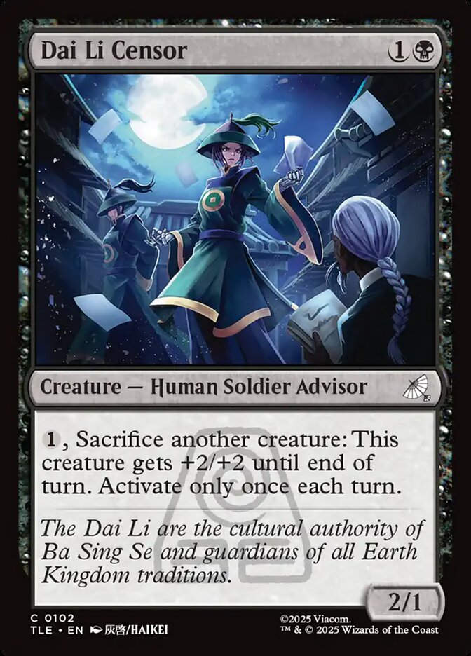Dai Li Censor (TLE) (102)