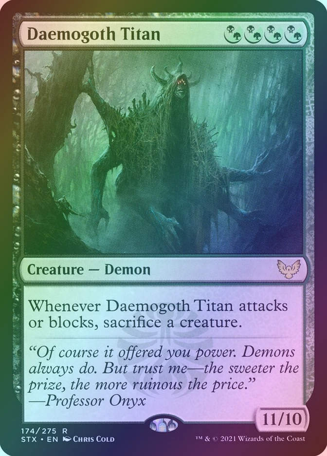 Daemogoth Titan (STX) (174) / Foil