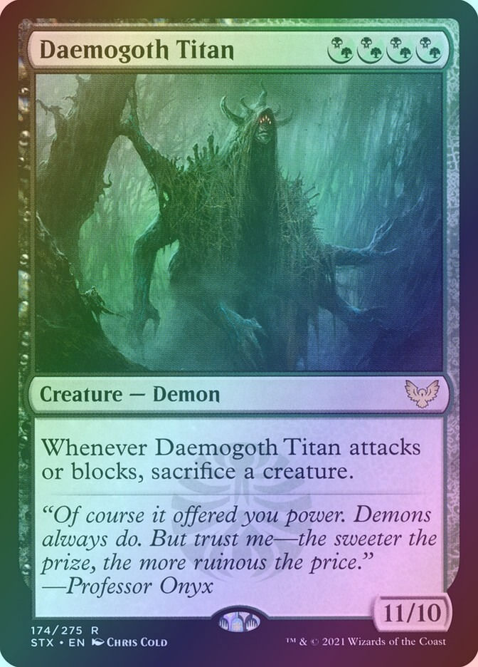 Daemogoth Titan (STX) (174) / Foil
