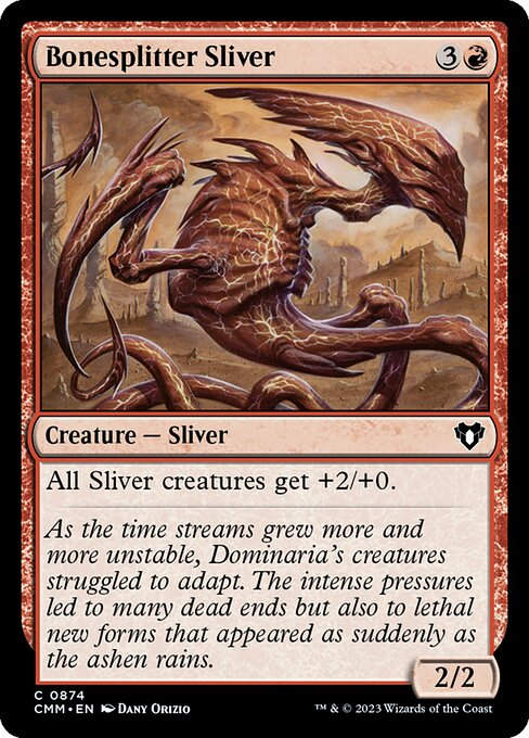 Bonesplitter Sliver (cmm) (Commander Deck)