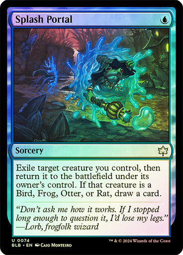 Splash Portal (blb) (74) / Foil