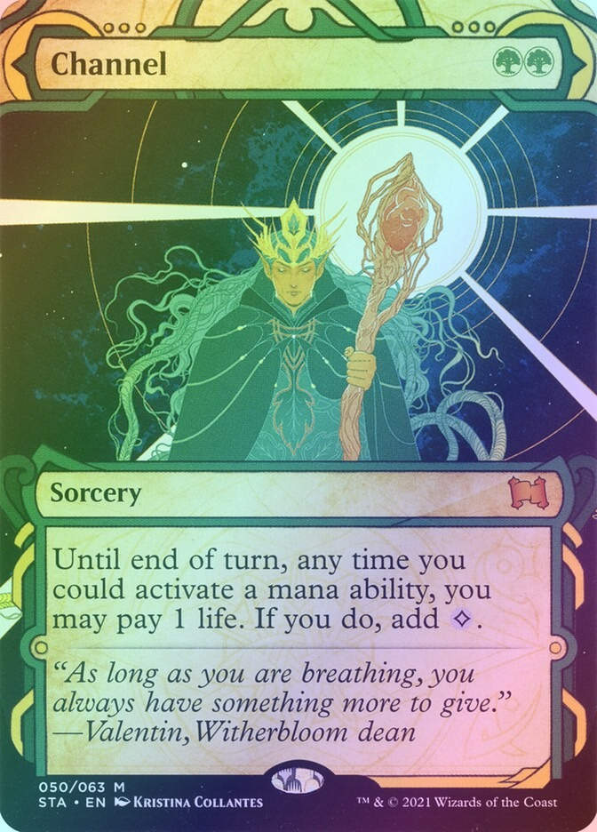 Channel (STA) (50) / Borderless / Showcase / Foil