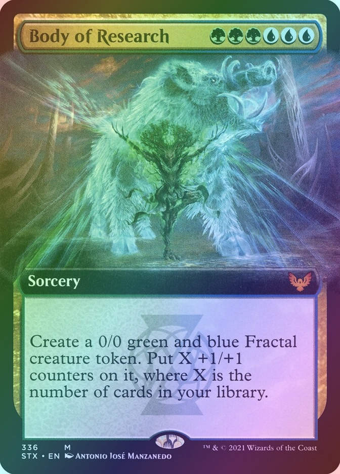 Body of Research (STX) (336) / Extended Art / Foil
