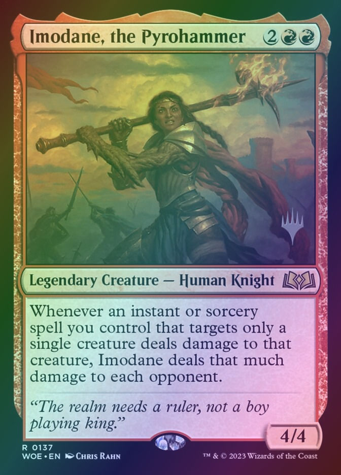 Imodane, the Pyrohammer (PWOE) (137p) / Foil