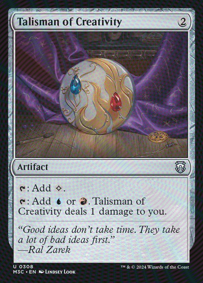 Talisman of Creativity (M3C) (308) / Ripple Foil