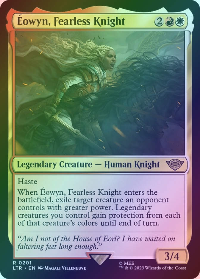 Éowyn, Fearless Knight (LTR) (201) / Foil