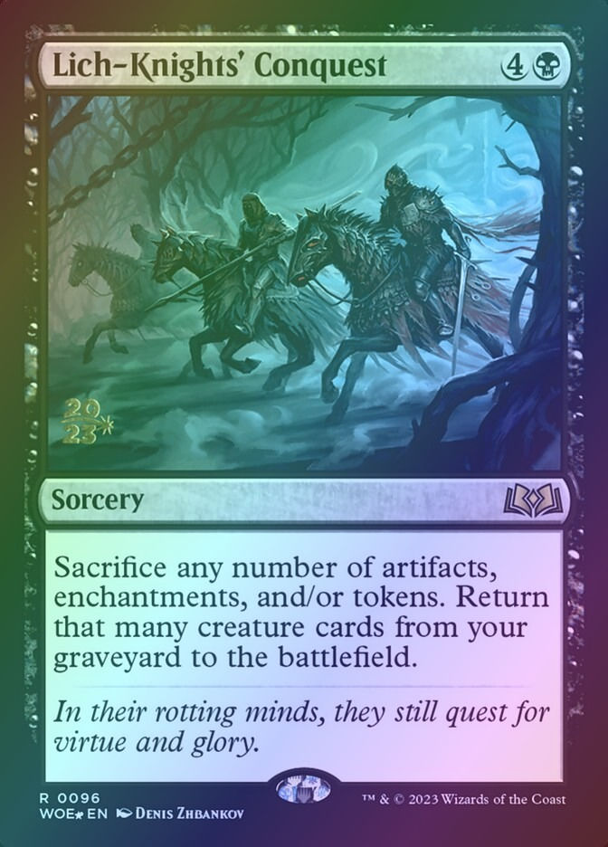 Lich-Knights' Conquest (PWOE) (96s) / Foil