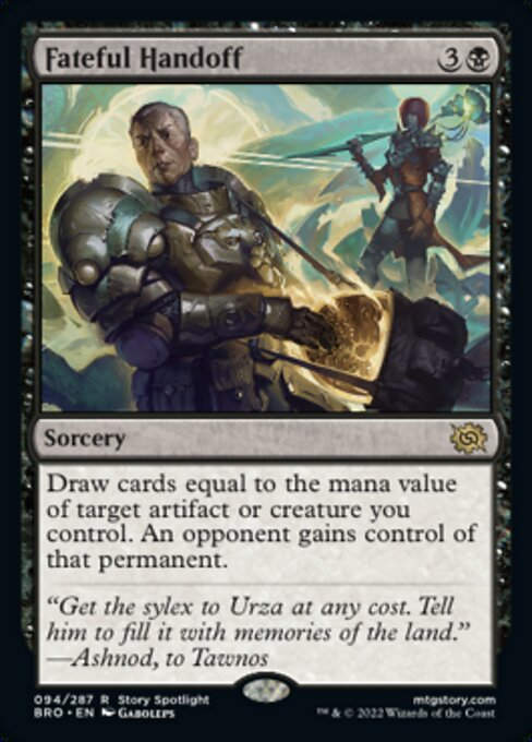 Fateful Handoff (BRO)