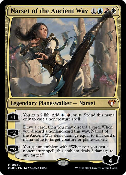 Narset of the Ancient Way (cmm) (Commander Deck)