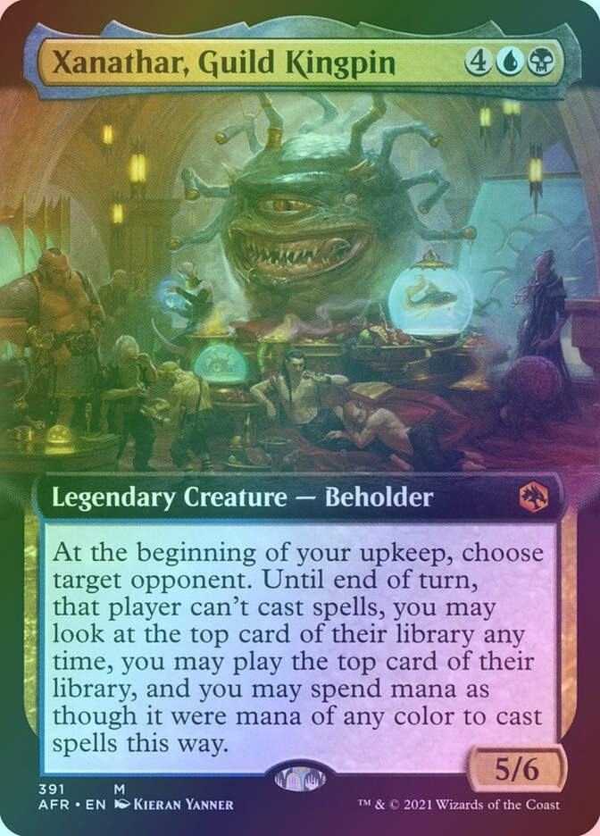 Xanathar, Guild Kingpin (AFR) (391) / Extended Art / Foil