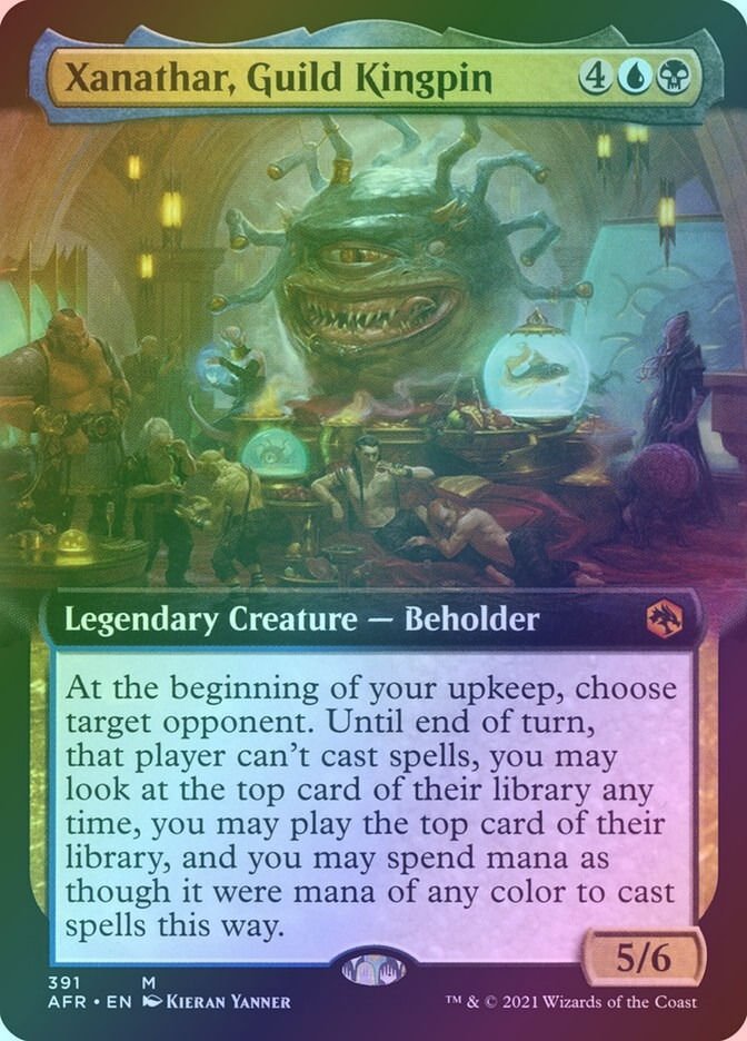 Xanathar, Guild Kingpin (AFR) (391) / Extended Art / Foil