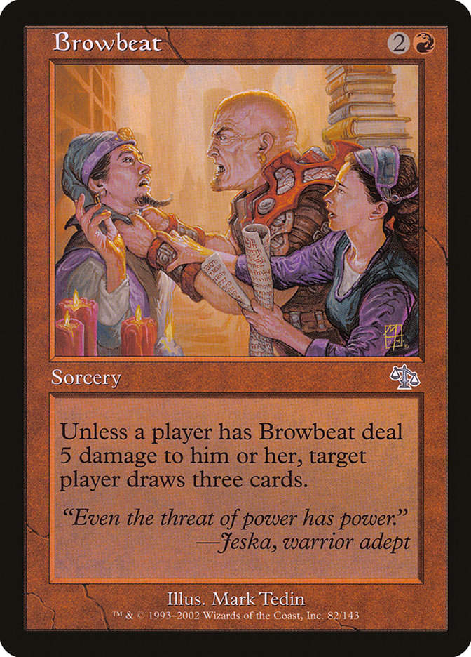 Browbeat (jud)