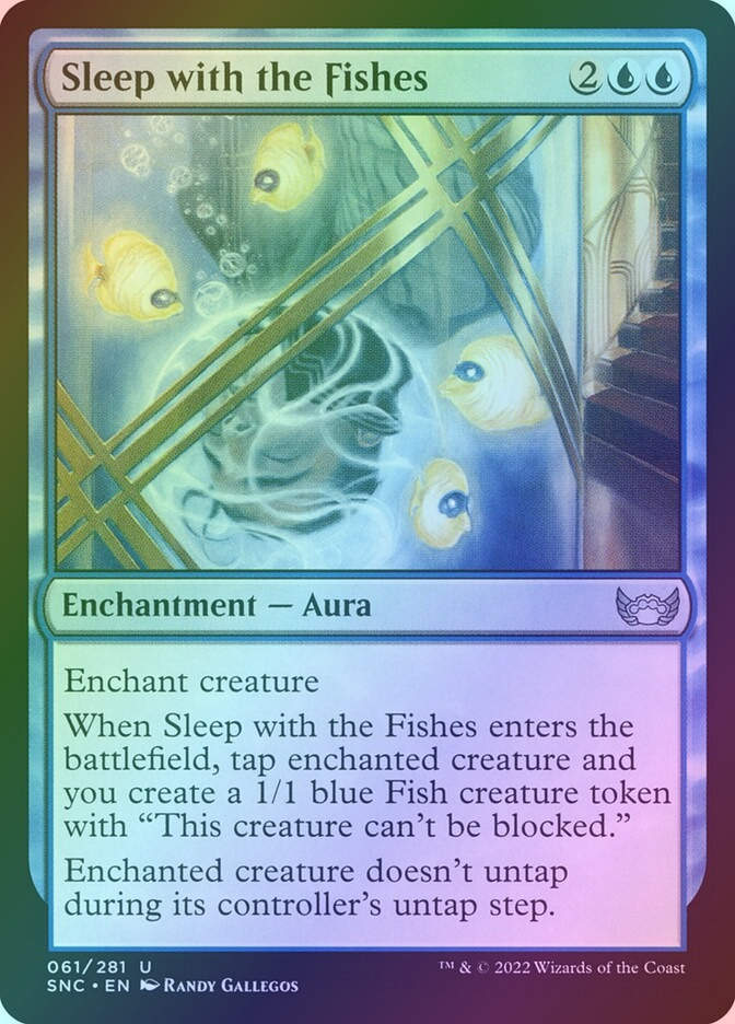 Sleep with the Fishes (SNC) (61) / Foil