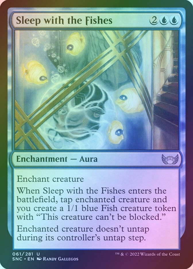 Sleep with the Fishes (SNC) (61) / Foil