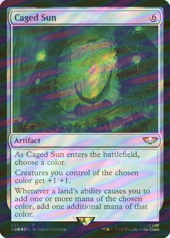 Caged Sun (40K) (231★) / Surge Foil