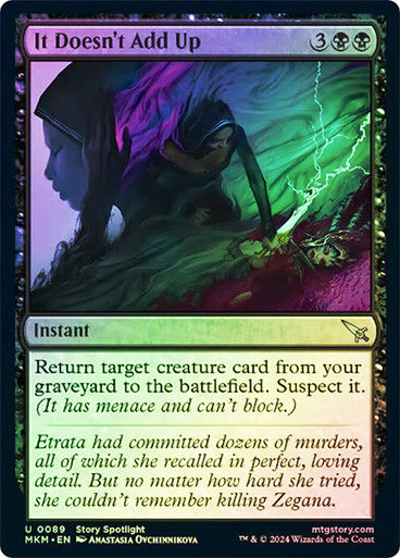 It Doesn't Add Up (mkm) (89) / Foil